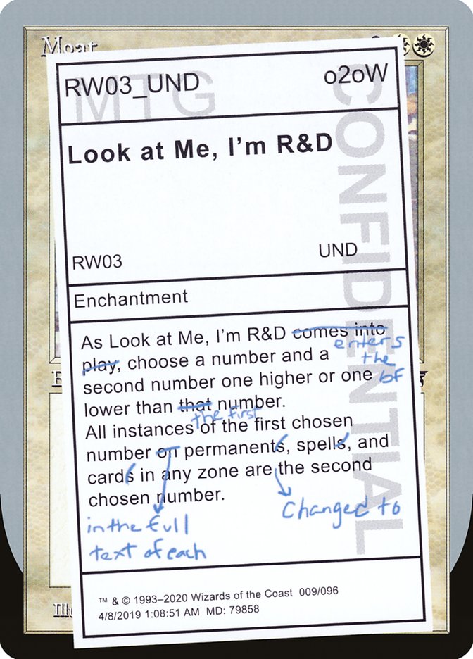 Look at Me, I'm R&D [Unsanctioned] | Rock City Comics