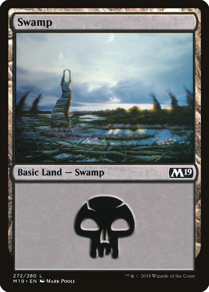 Swamp (272) [Core Set 2019] | Rock City Comics