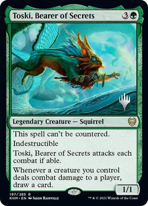 Toski, Bearer of Secrets (Promo Pack) [Kaldheim Promos] | Rock City Comics