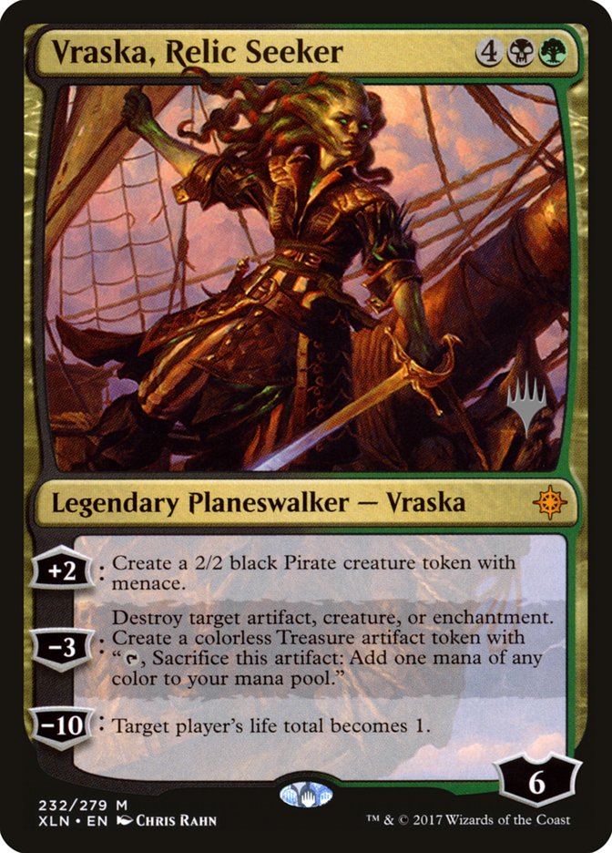 Vraska, Relic Seeker (Promo Pack) [Ixalan Promos] | Rock City Comics