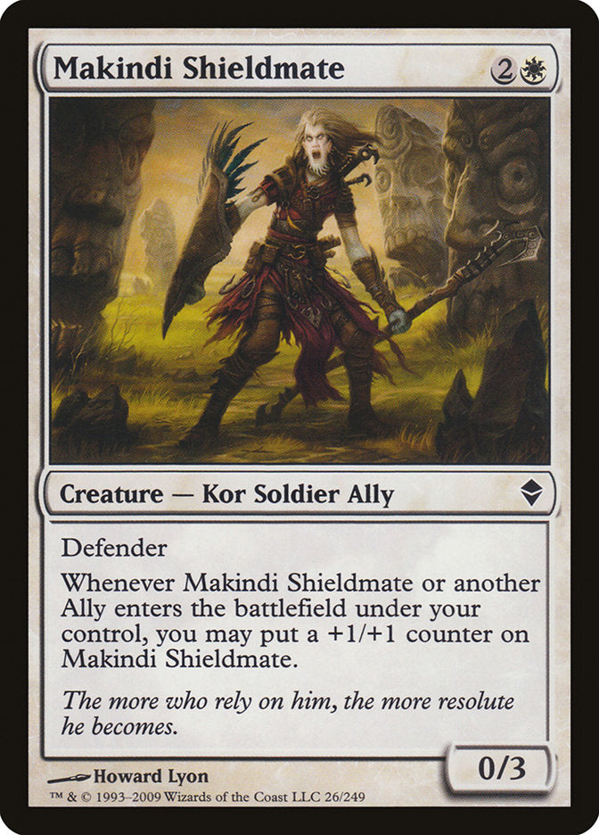 Makindi Shieldmate [Zendikar] | Rock City Comics