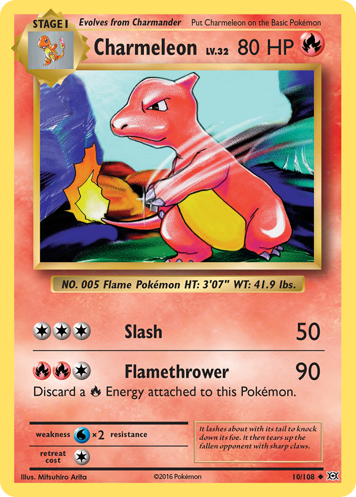 Charmeleon (10/108) [XY: Evolutions] | Rock City Comics