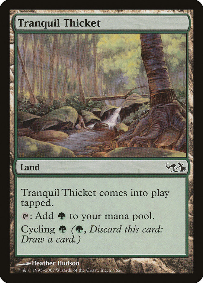 Tranquil Thicket [Duel Decks: Elves vs. Goblins] | Rock City Comics