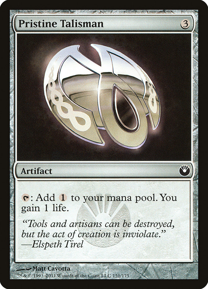 Pristine Talisman (Game Day) [New Phyrexia Promos] | Rock City Comics