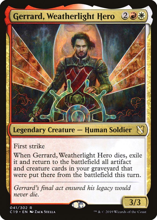 Gerrard, Weatherlight Hero [Commander 2019] | Rock City Comics