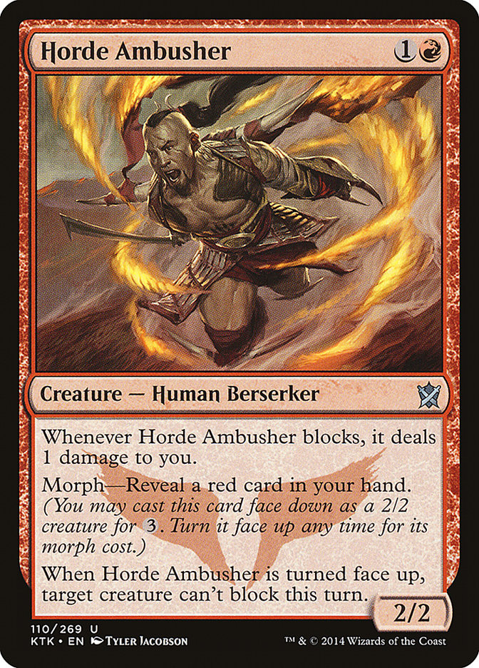 Horde Ambusher [Khans of Tarkir] | Rock City Comics