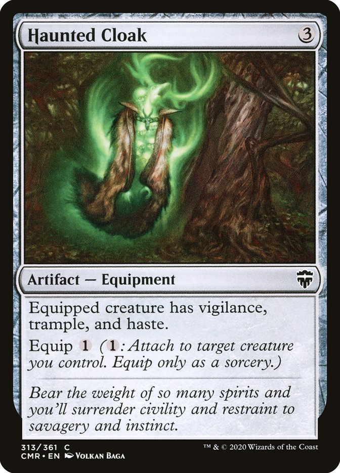 Haunted Cloak [Commander Legends] | Rock City Comics