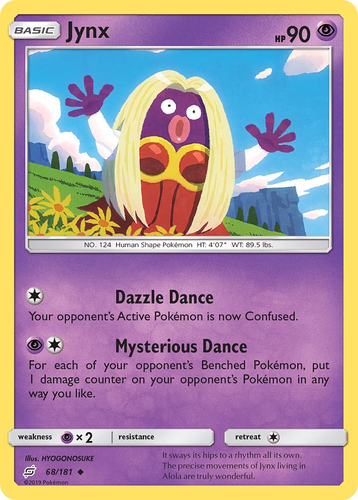 Jynx (68/181) [Sun & Moon: Team Up] | Rock City Comics