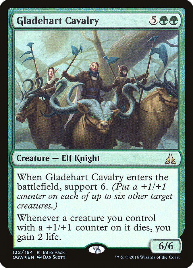 Gladehart Cavalry (Intro Pack) [Oath of the Gatewatch Promos] | Rock City Comics