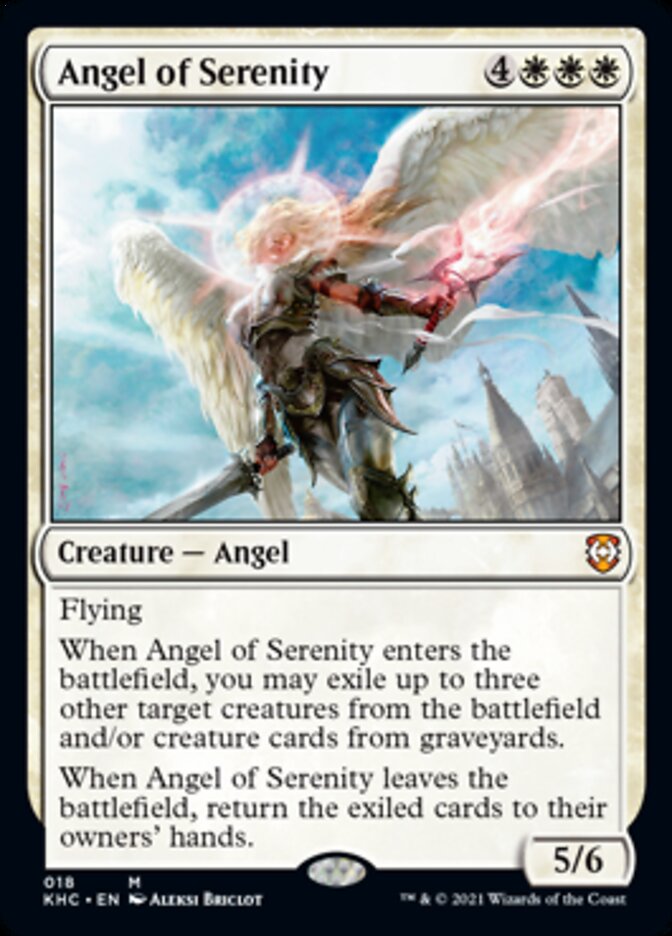 Angel of Serenity [Kaldheim Commander] | Rock City Comics