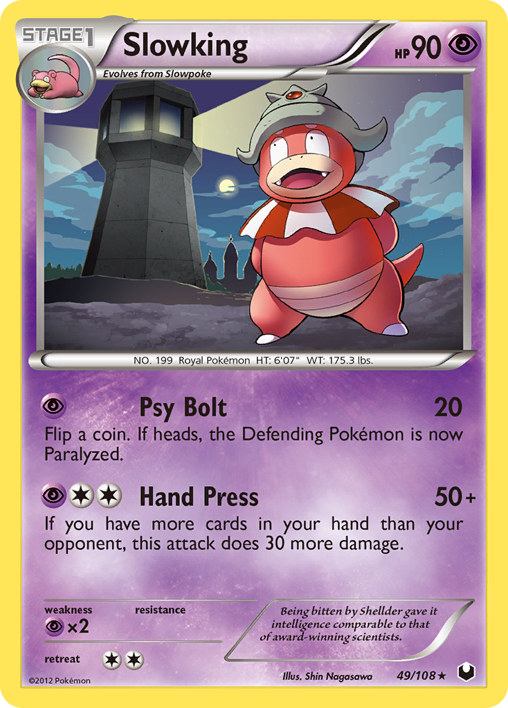 Slowking (49/108) [Black & White: Dark Explorers] | Rock City Comics