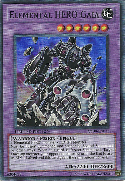 Elemental Hero Gaia [CT08-EN011] Super Rare | Rock City Comics