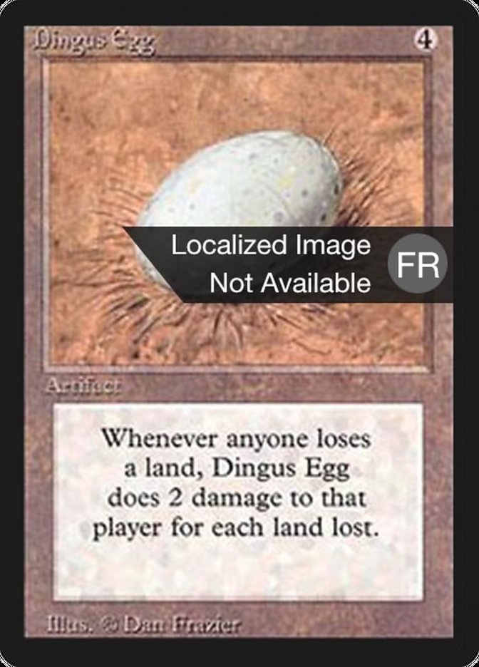 Dingus Egg [Foreign Black Border] | Rock City Comics