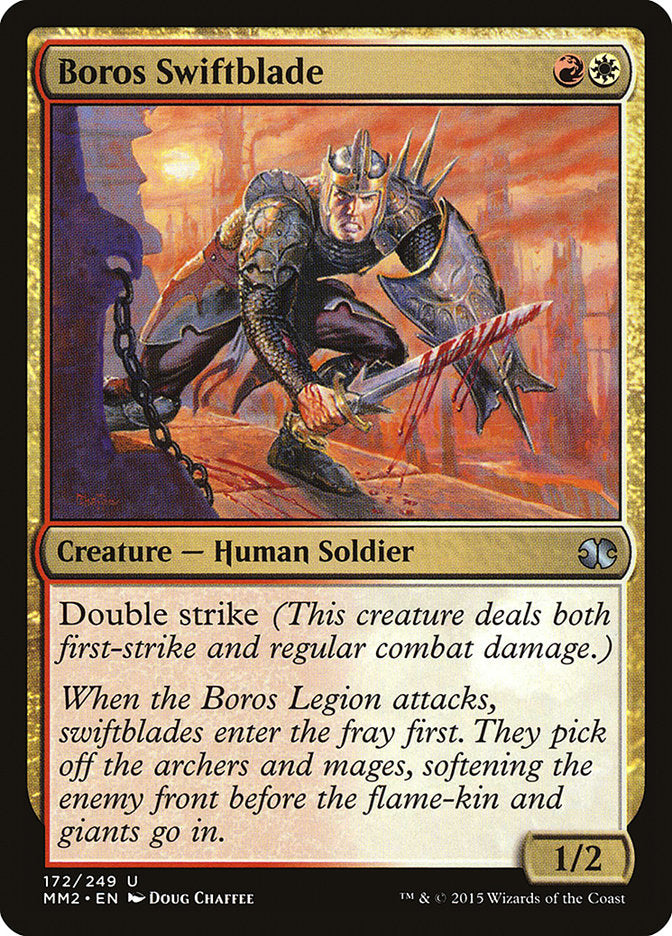 Boros Swiftblade [Modern Masters 2015] | Rock City Comics