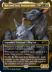 Rin and Seri, Inseparable (1508) // Rin and Seri, Inseparable [Secret Lair Commander Deck: Raining Cats and Dogs] | Rock City Comics