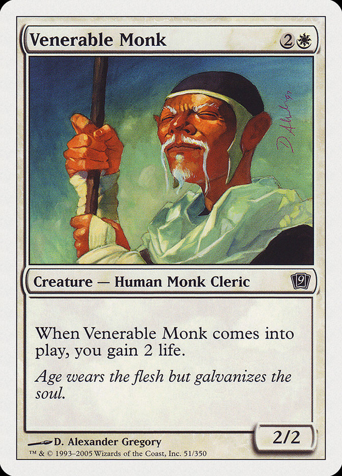 Venerable Monk [Ninth Edition] | Rock City Comics