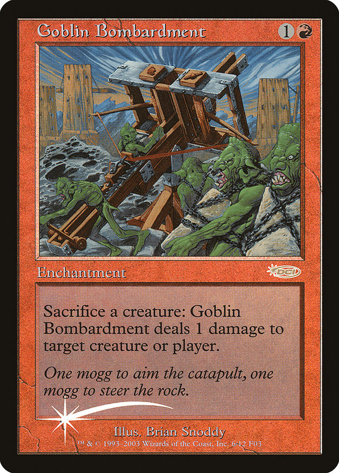 Goblin Bombardment [Friday Night Magic 2003] | Rock City Comics