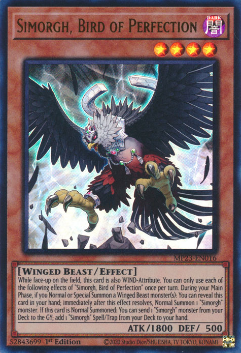 Simorgh, Bird of Perfection [MP23-EN016] Ultra Rare | Rock City Comics