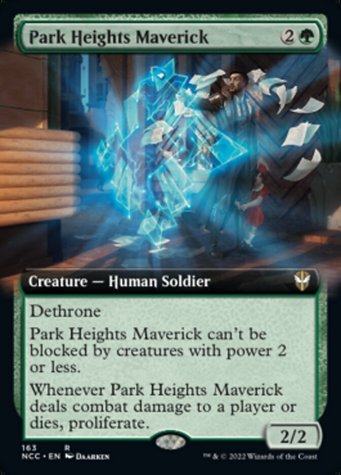 Park Heights Maverick (Extended Art) [Streets of New Capenna Commander] | Rock City Comics