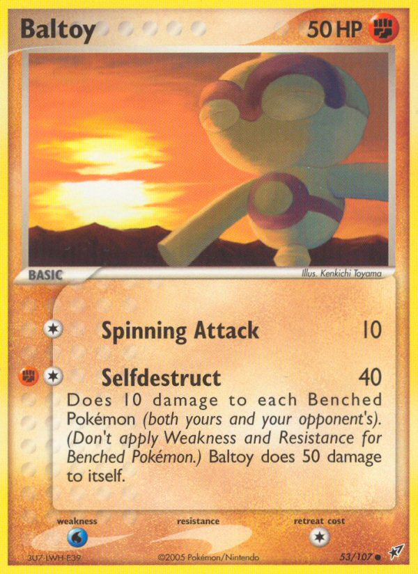 Baltoy (53/107) [EX: Deoxys] | Rock City Comics