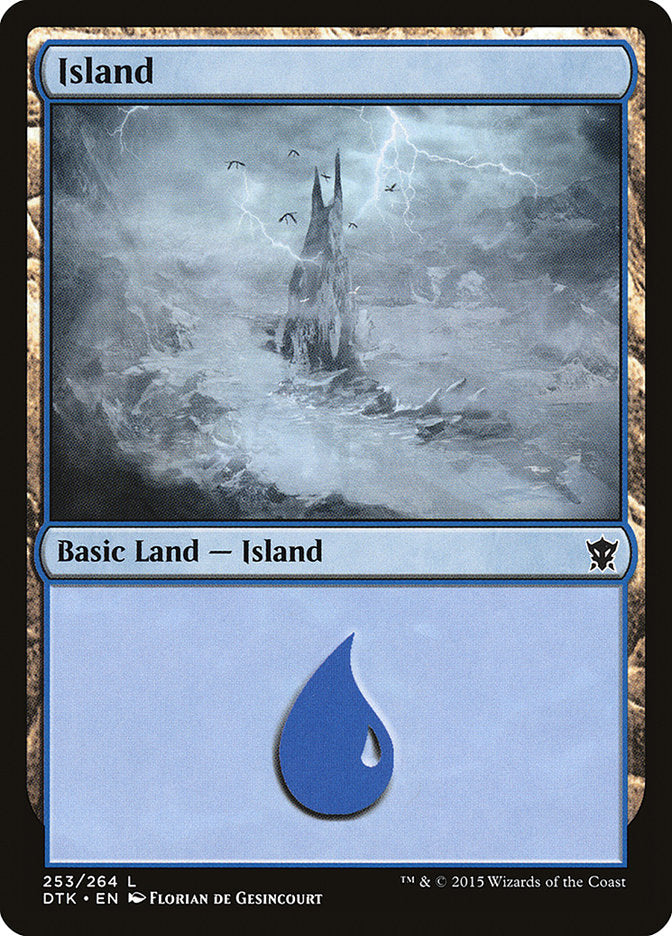 Island (253) [Dragons of Tarkir] | Rock City Comics