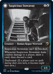 Suspicious Stowaway // Seafaring Werewolf [Innistrad: Double Feature] | Rock City Comics