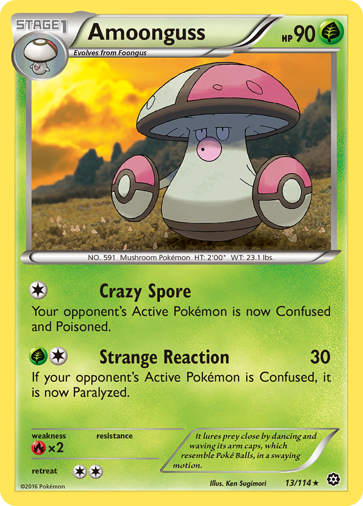 Amoonguss (13/114) [XY: Steam Siege] | Rock City Comics