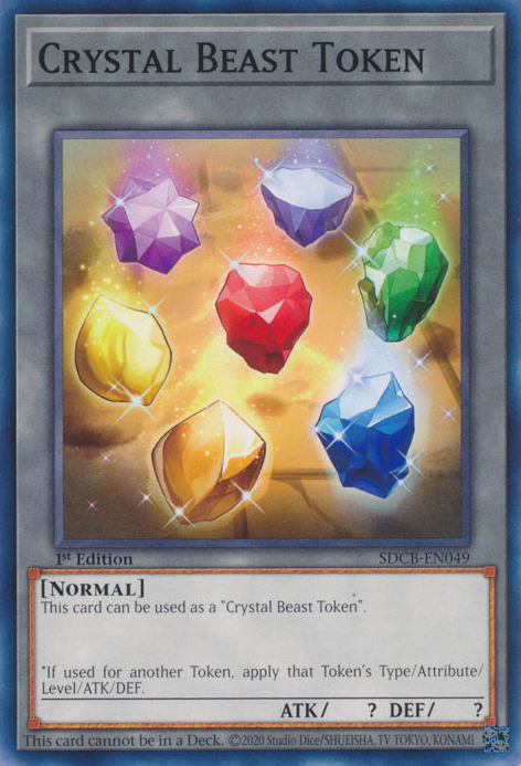 Crystal Beast Token [SDCB-EN049] Common | Rock City Comics