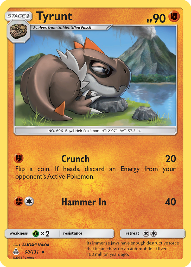 Tyrunt (68/131) [Sun & Moon: Forbidden Light] | Rock City Comics