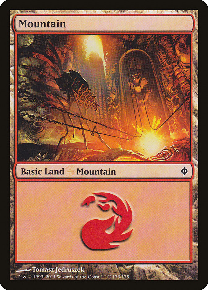 Mountain (173) [New Phyrexia] | Rock City Comics