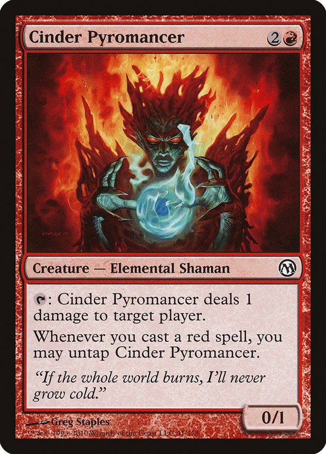 Cinder Pyromancer [Duels of the Planeswalkers] | Rock City Comics