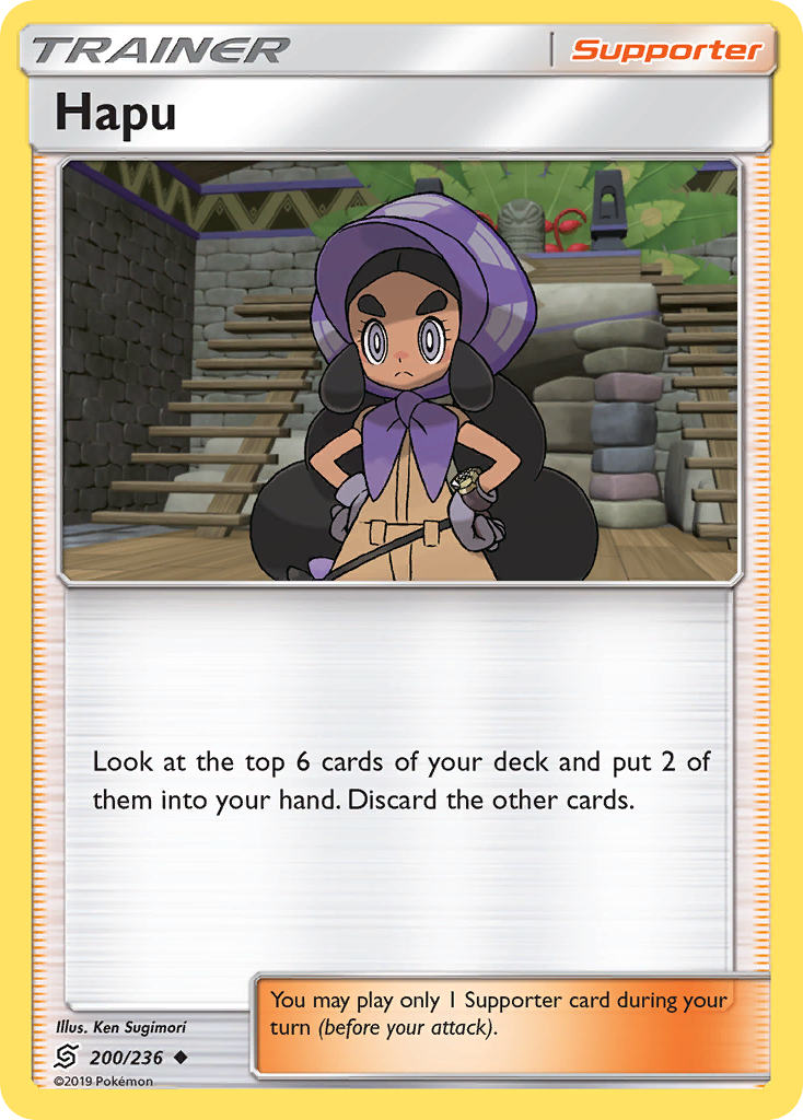 Hapu (200/236) [Sun & Moon: Unified Minds] | Rock City Comics