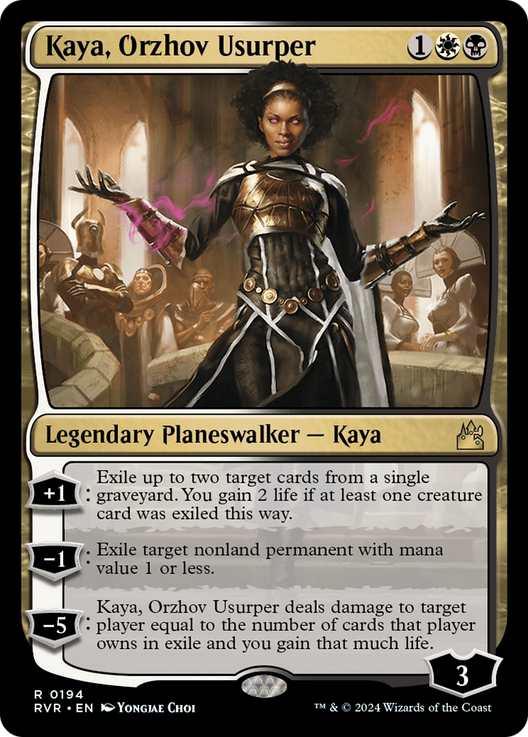 Kaya, Orzhov Usurper [Ravnica Remastered] | Rock City Comics