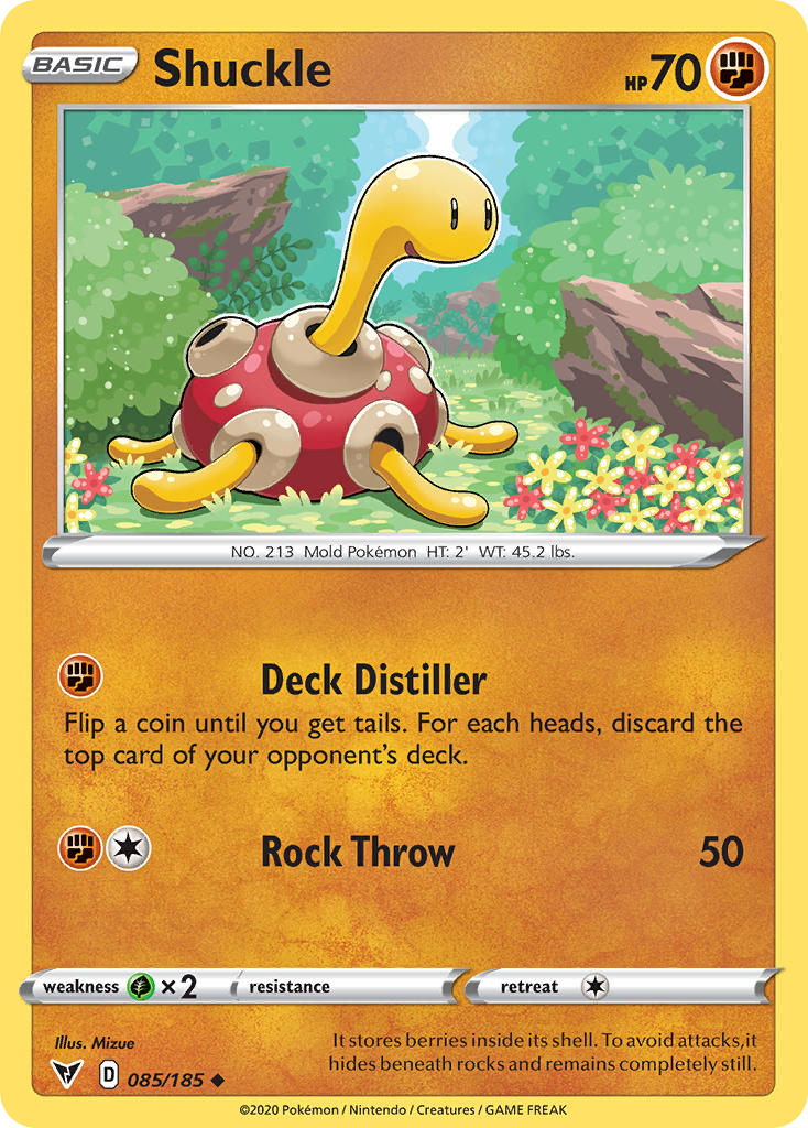 Shuckle (085/185) [Sword & Shield: Vivid Voltage] | Rock City Comics