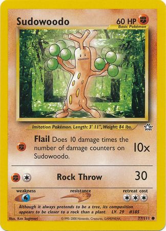 Sudowoodo (77/111) [Neo Genesis Unlimited] | Rock City Comics