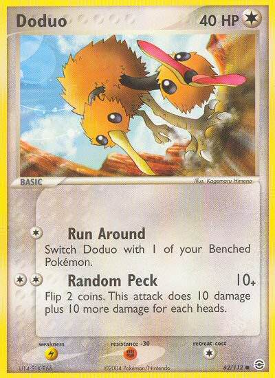 Doduo (62/112) [EX: FireRed & LeafGreen] | Rock City Comics