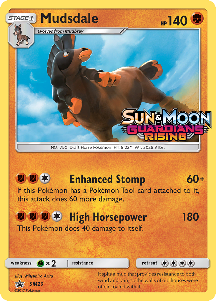 Mudsdale (SM20) [Sun & Moon: Black Star Promos] | Rock City Comics