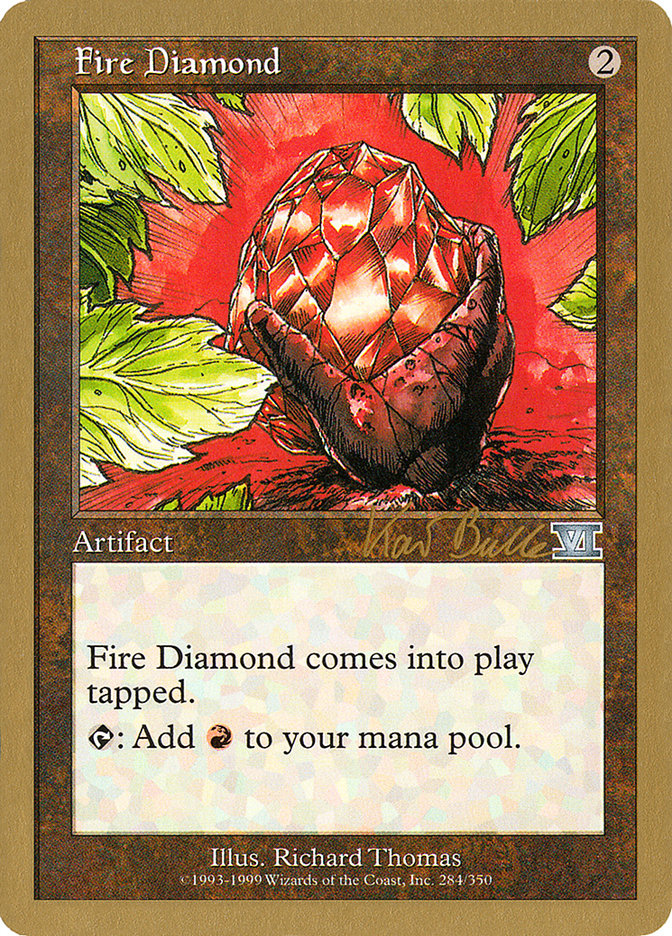 Fire Diamond (Kai Budde) [World Championship Decks 1999] | Rock City Comics