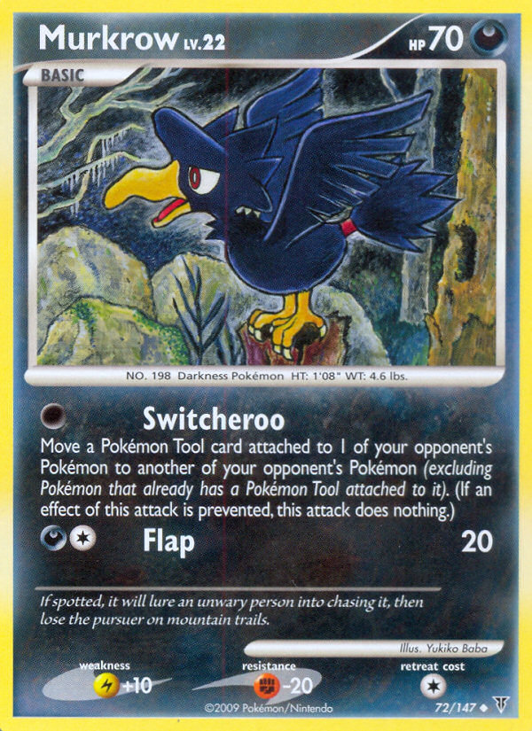 Murkrow (72/147) [Platinum: Supreme Victors] | Rock City Comics