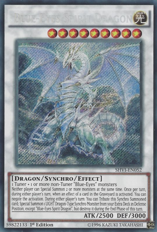 Blue-Eyes Spirit Dragon [SHVI-EN052] Secret Rare | Rock City Comics