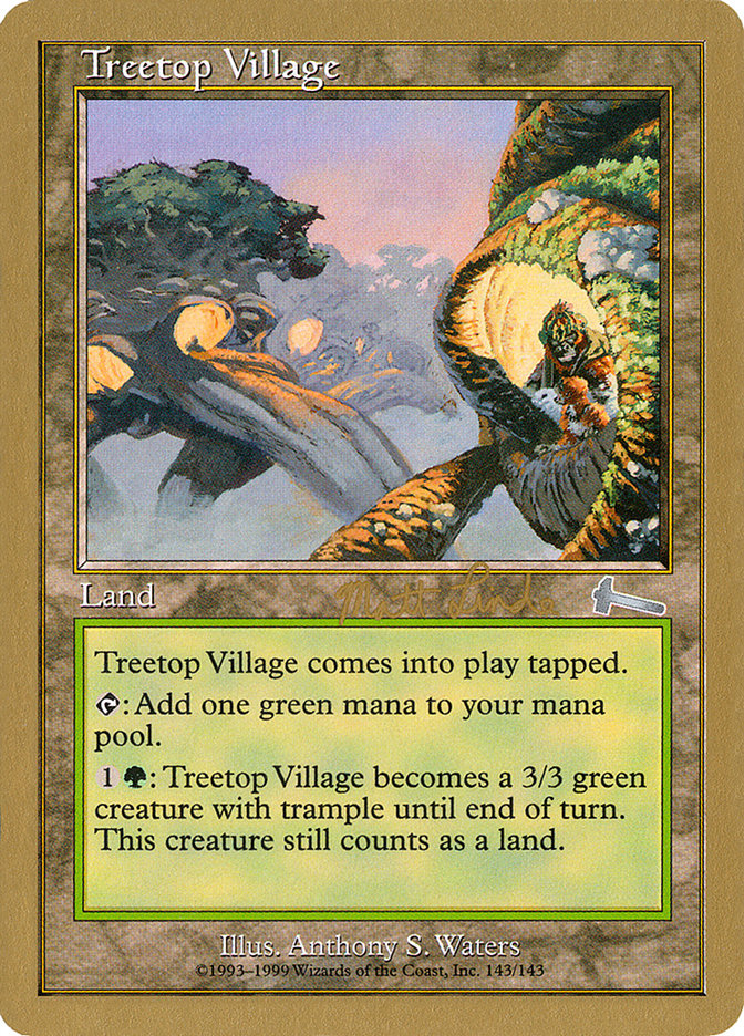 Treetop Village (Matt Linde) [World Championship Decks 1999] | Rock City Comics