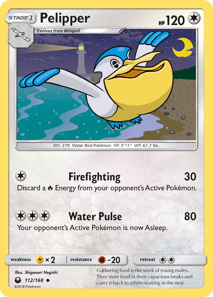 Pelipper (112/168) [Sun & Moon: Celestial Storm] | Rock City Comics