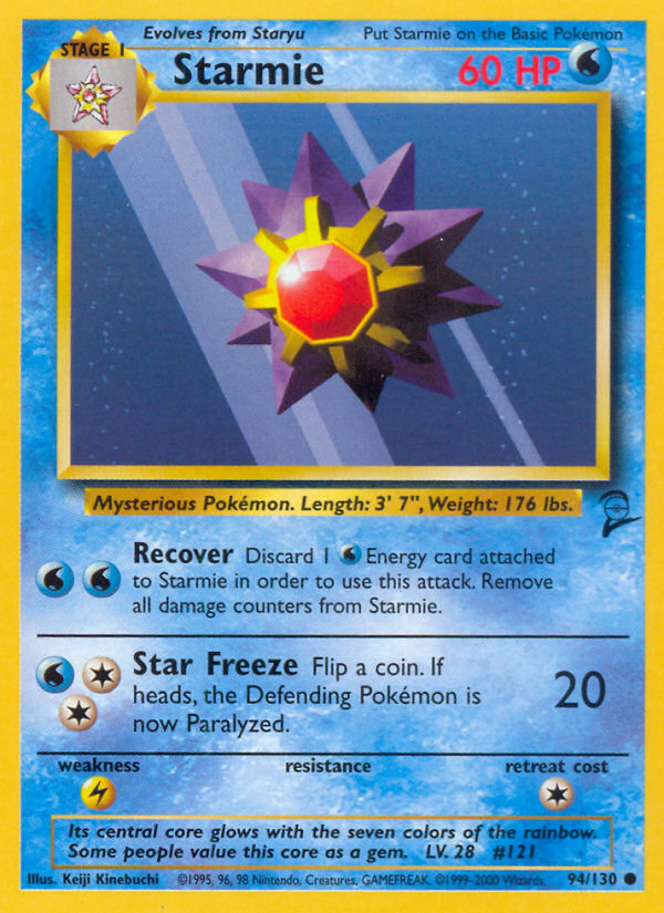 Starmie (94/130) [Base Set 2] | Rock City Comics