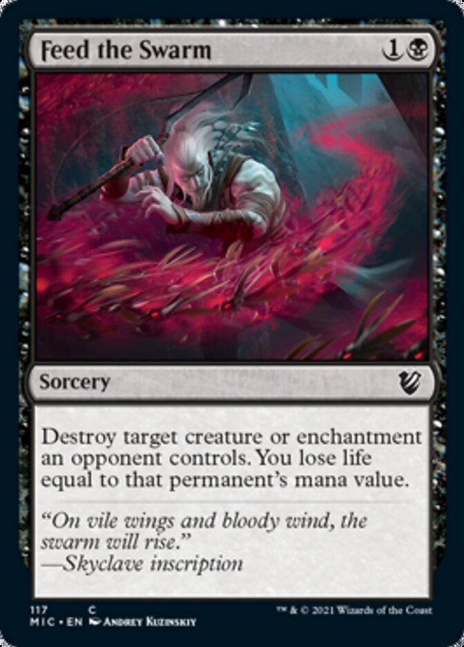 Feed the Swarm [Innistrad: Midnight Hunt Commander] | Rock City Comics