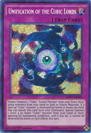 Unification of the Cubic Lords [MVP1-ENS45] Secret Rare | Rock City Comics