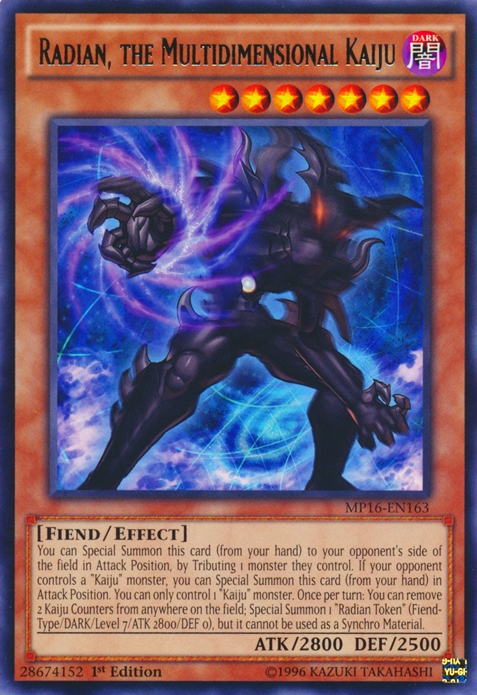 Radian, the Multidimensional Kaiju [MP16-EN163] Rare | Rock City Comics
