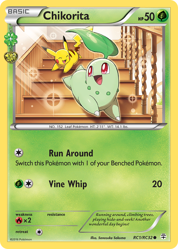 Chikorita (RC1/RC32) [XY: Generations] | Rock City Comics