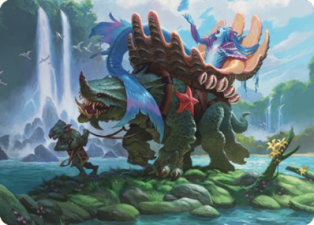 Vodalian Mindsinger Art Card [Dominaria United Art Series] | Rock City Comics