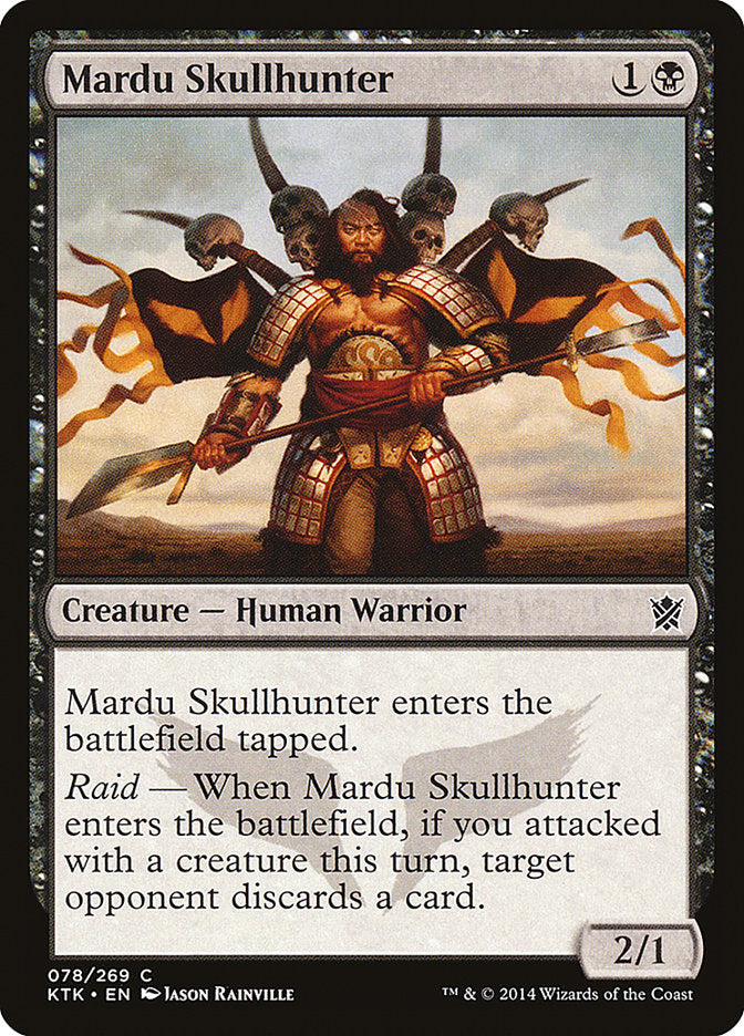 Mardu Skullhunter [Khans of Tarkir] | Rock City Comics