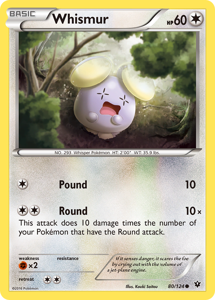 Whismur (80/124) [XY: Fates Collide] | Rock City Comics